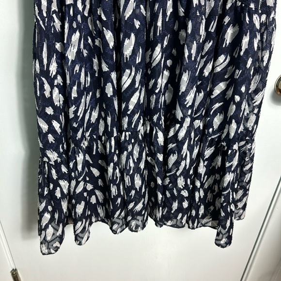 Amanda Uprichard Diego Midi Printed Dress Size Small - Picture 7 of 12